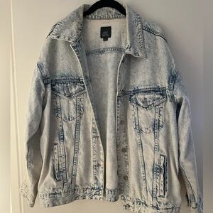 Bleached Denim Trucket Jacket
